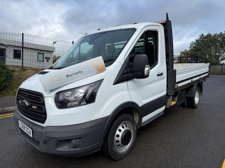 2018 Ford Transit 2.0 TDCi 170ps Chassis Cab dropside twin rear wheel ulez compliant euro 6 CHASS...