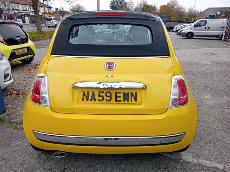 2009 Fiat 500C 1.2 Pop Euro 5 2dr CONVERTIBLE Petrol Manual