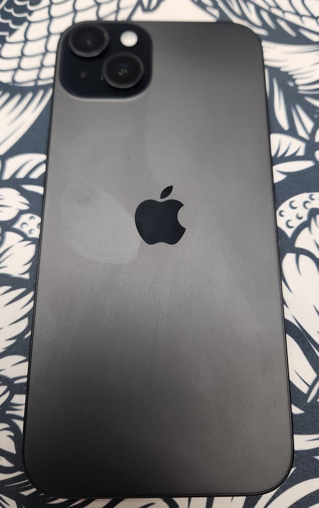 Apple iPhone 15 plus 128GB black