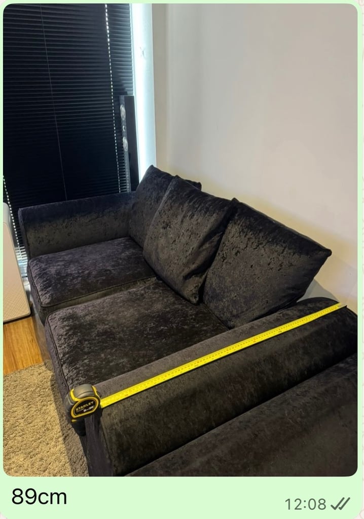 Romelia Corner Sofa + 2 Seater Sofa £340 Retail £1900