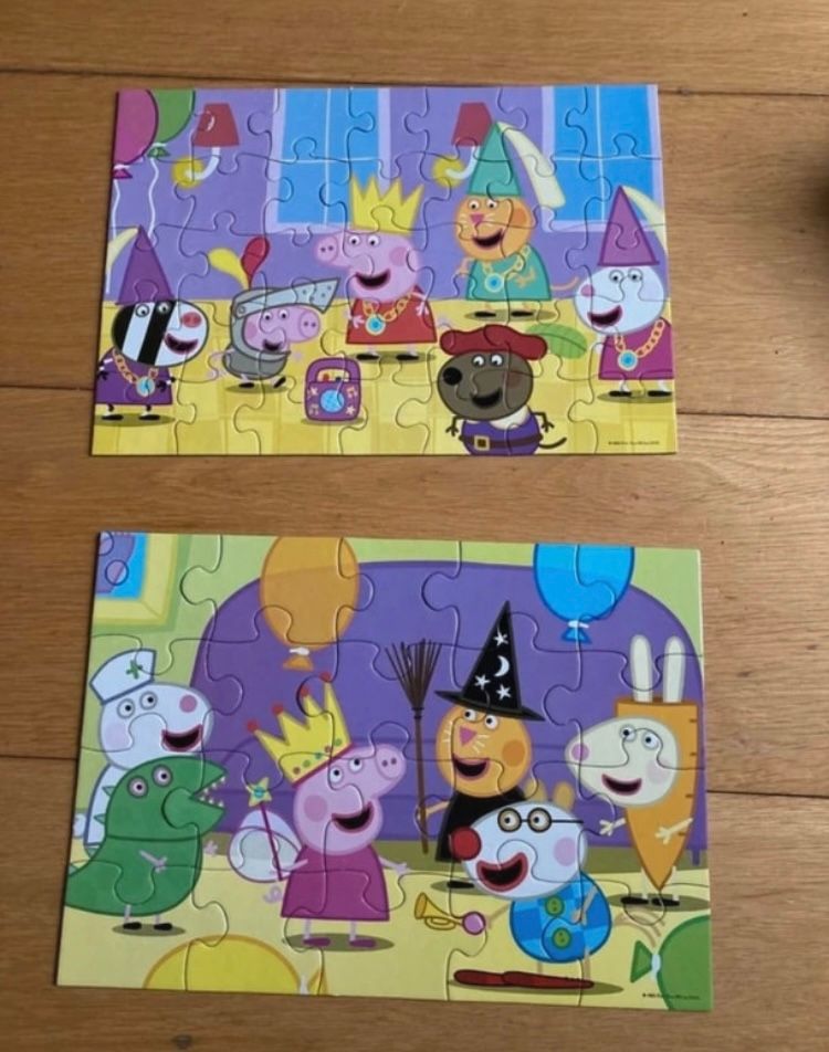 image for Peppa Pig Puzzle  2 Images in one Box