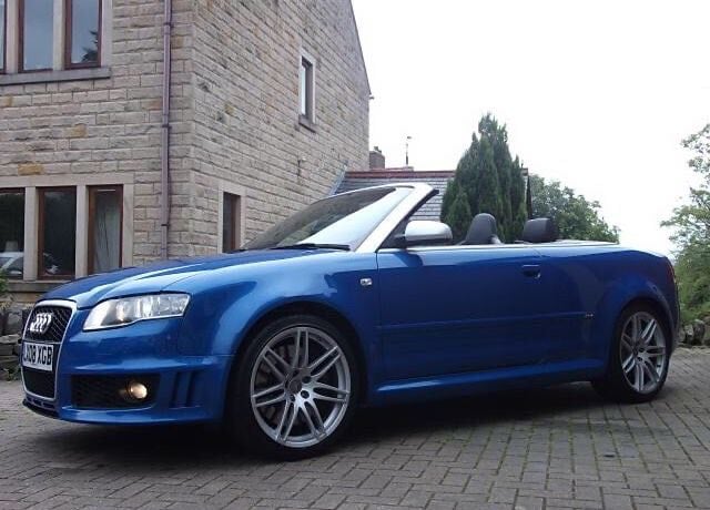 2008 AUDI RS4 4.2 QUATTRO CONVERTIBLE 