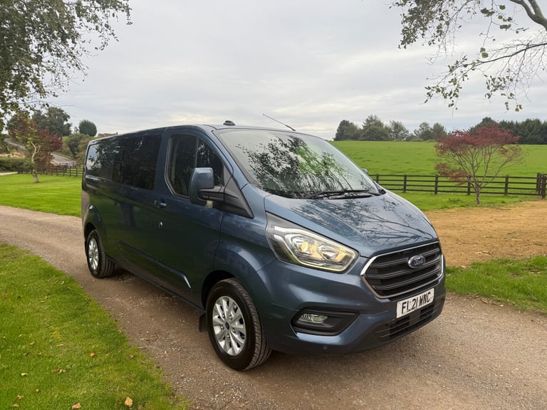 2021 Ford Transit Custom 2.0 EcoBlue 170ps crew cab ***VAT INCLUDED***Limited Van PANEL VAN Diese...