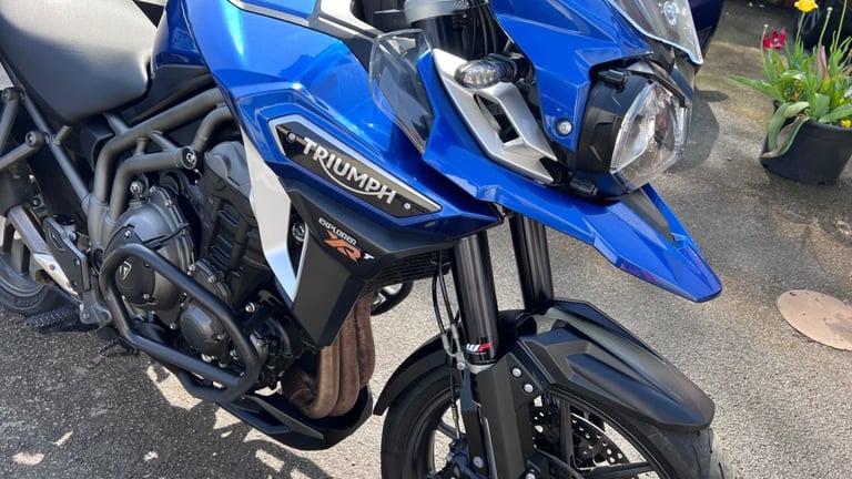 Triumph Tiger Explorer XRT 66 reg 2017 20k service history 2 owners heated seats