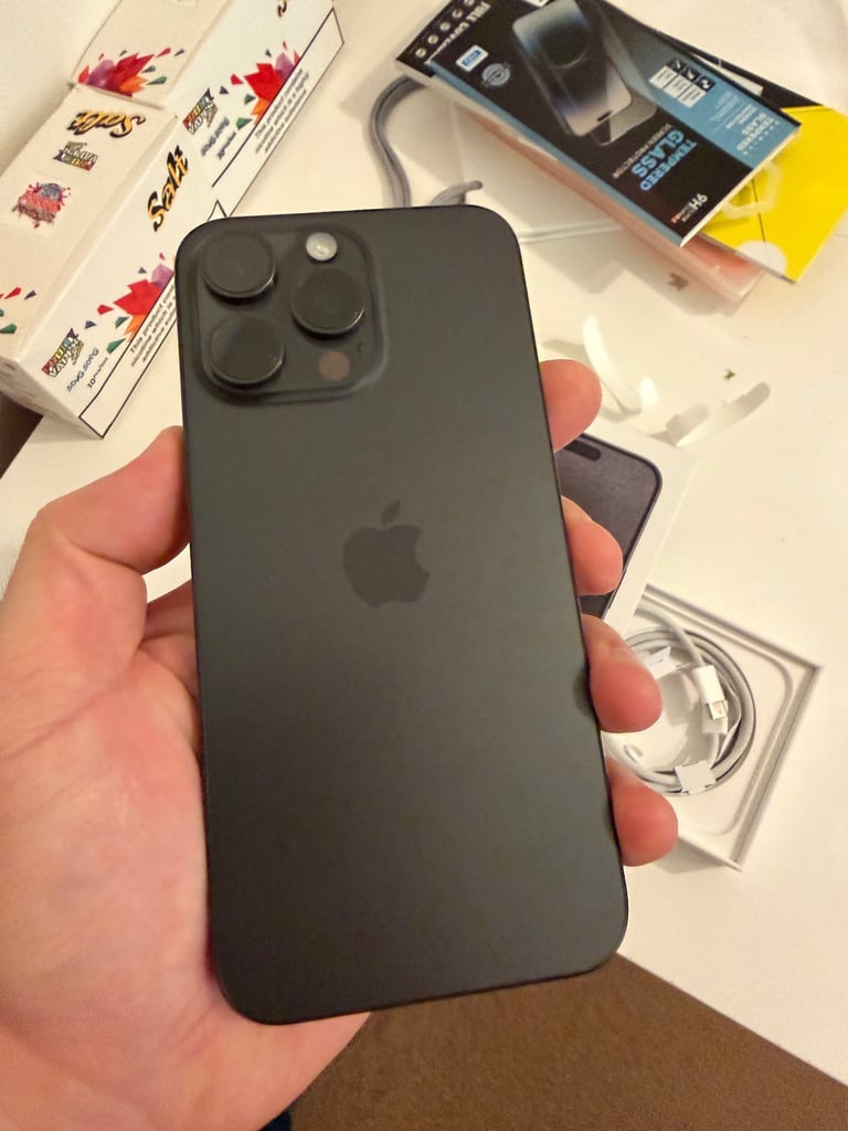 APPLE IPHONE 15 PRO MAX 512 GB TITANIUM BLACK 