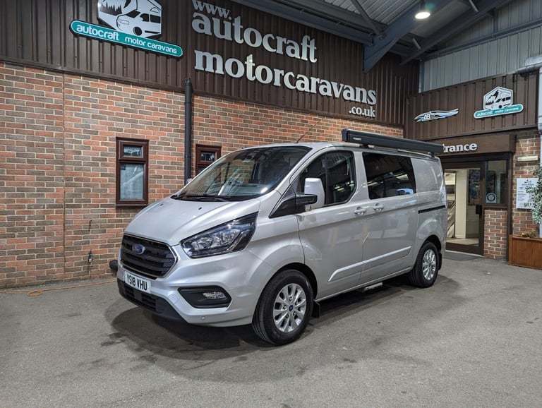 Ford Transit Custom Limited 2018 Silver Campervan Day Van