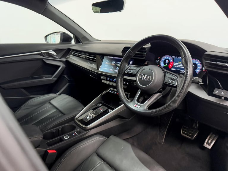 2022 Audi A3 1.5 TFSI 35 S line Sportback 5dr Petrol S Tronic Euro 6 (s/s) (150 ps) HATCHBACK Pet...