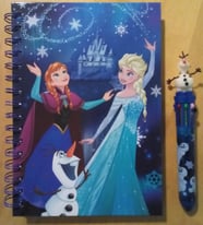 Frozen Notebook & Olaf Multi Coloured Pen 
