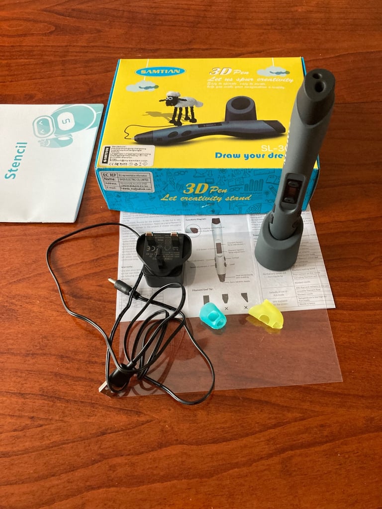 image for 3D-pen with 25 colour filament