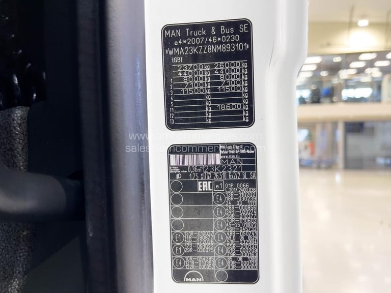 2021 (71) MAN TGX 26.510 BLS XL 