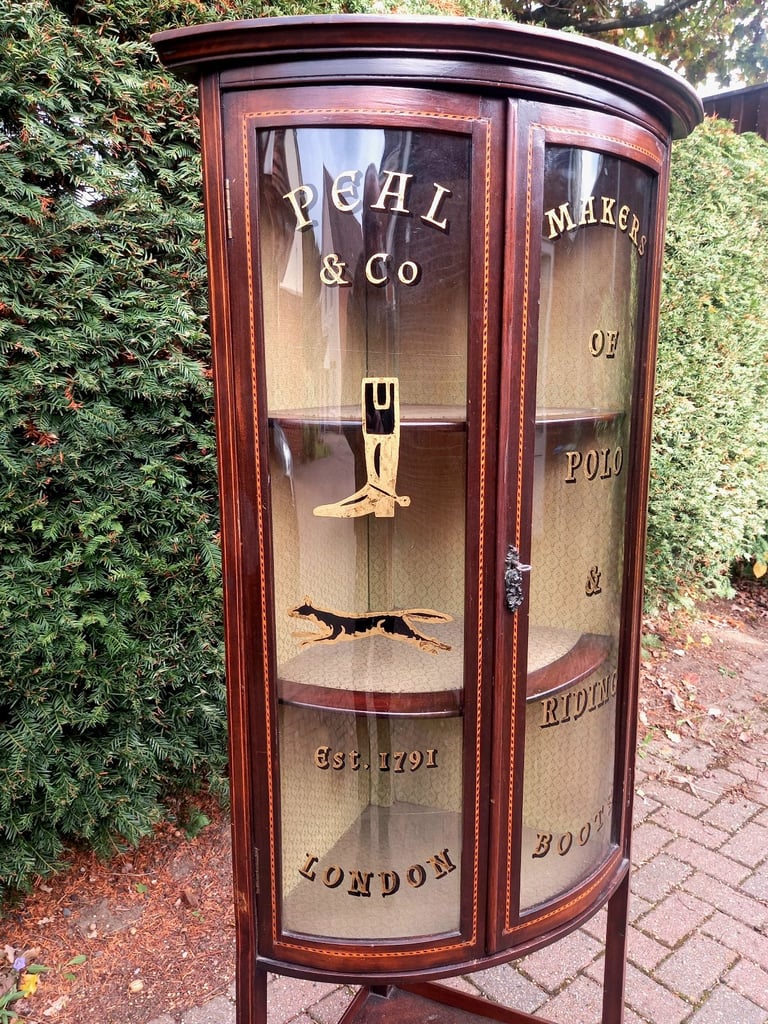 Edwardian Mahogany Corner Cabinet