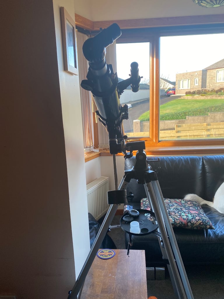 Celestron PowerSeeker 80 EQ Refractor Telescope 80/900mm