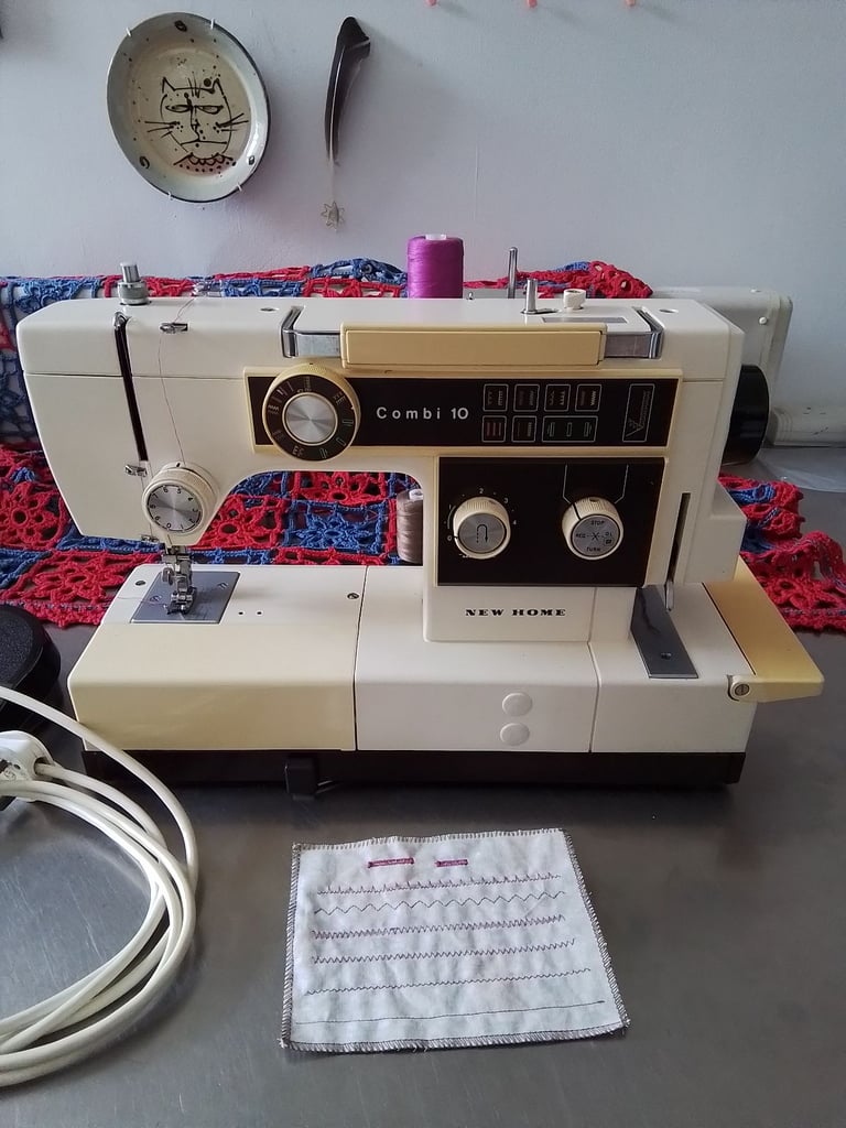 Janome New Home Combi sewing machine and overlocker combined