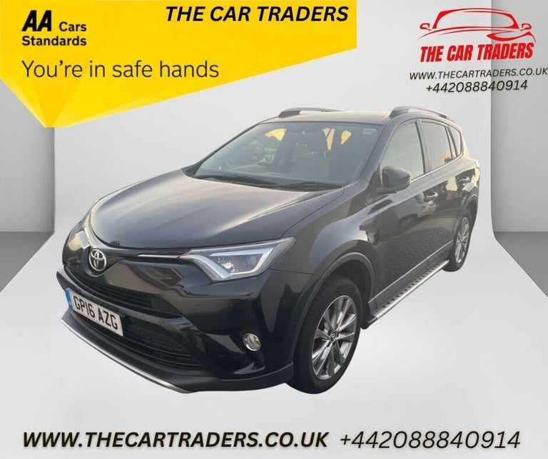 2016 Toyota RAV4 2.0 V-Matic Excel SUV 5dr Petrol CVT 4WD Euro 6 (s/s) (151 ps) SUV Petrol Automatic