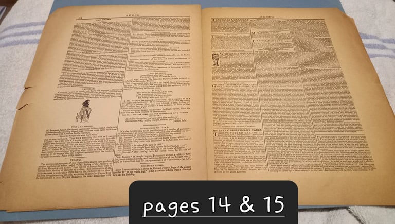 Antique First Edition PUNCH Magazine 