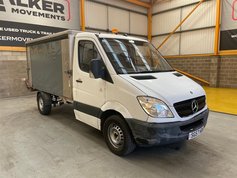 MERCEDES BENZ SPRINTER 311 CDI 3.5 TONNE, EURO 4 CURTAINSIDER - 2007 - SG57 HDK