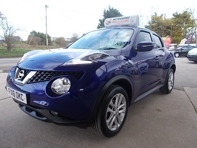 image for 2016 Nissan Juke 1.2 DiG-T N-Connecta 5dr HATCHBACK Petrol Manual
