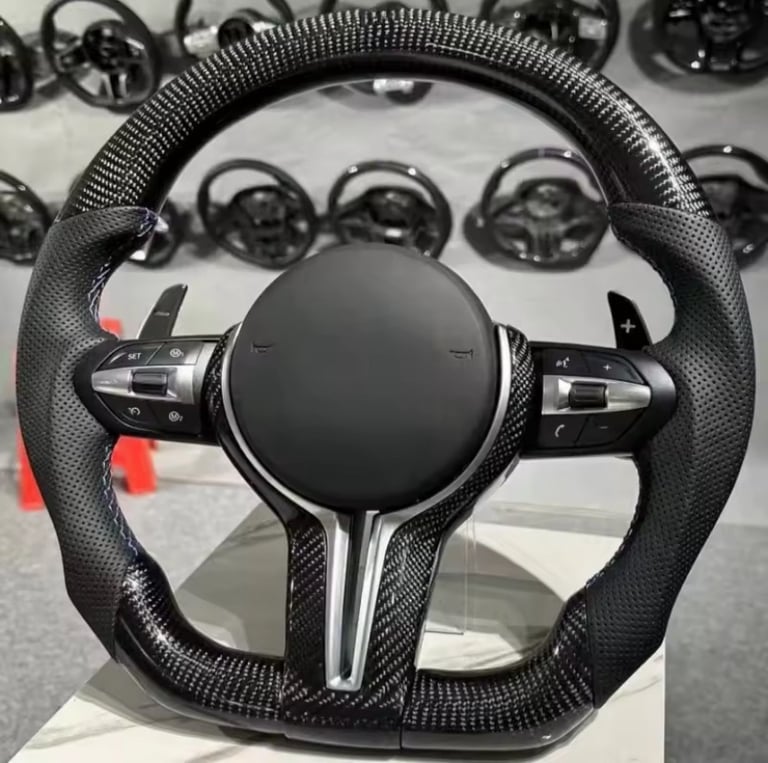 Shadowline V1  by Montaro co - custom carbon fiber steering wheel for BMW