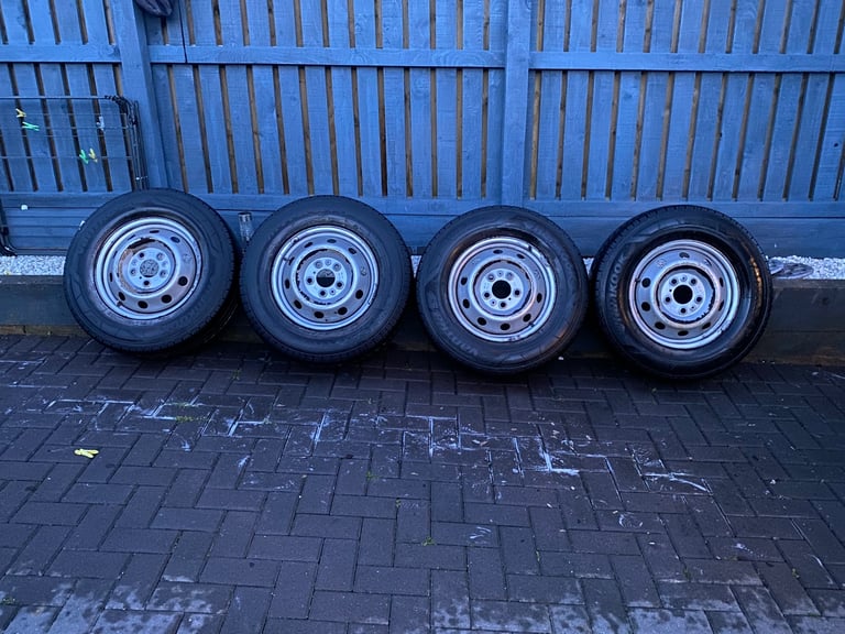 image for Boxer/relay/ducato wheels 5x130 - very good tyres 