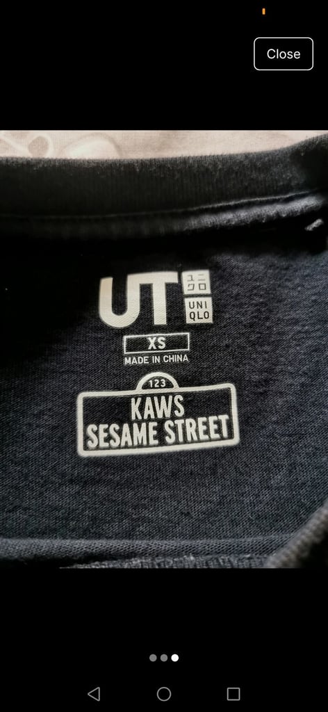 Cp jumper and kaws cookie monster tshirt