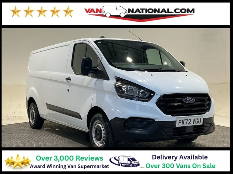 image for 2023 72 FORD TRANSIT CUSTOM 2.0 300 ECOBLUE LEADER PANEL VAN 5DR L2 H1 LWB EURO 