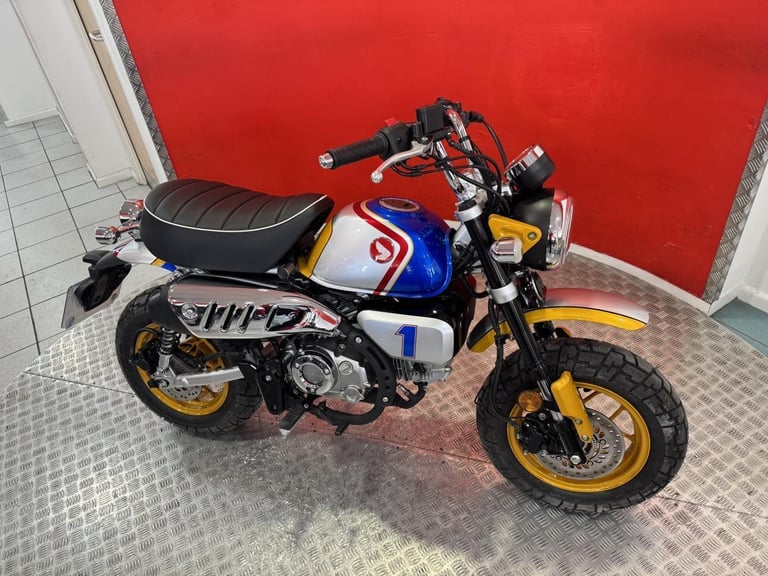 Brand new 2025 Honda Z125 Monkey Glemsec 101 Edition