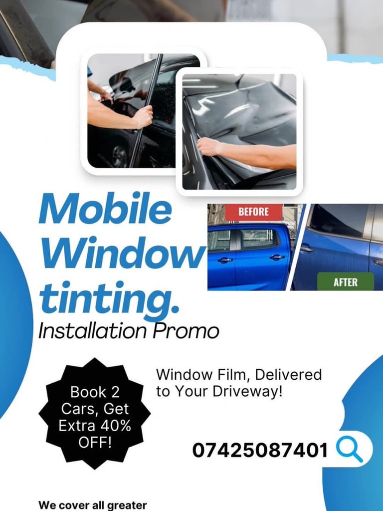 Tinting windows mobile