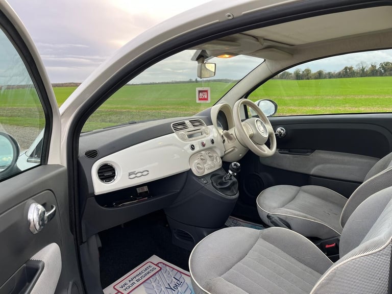 2012 Fiat 500 1.2 Lounge 3dr [Start Stop] HATCHBACK Petrol Manual