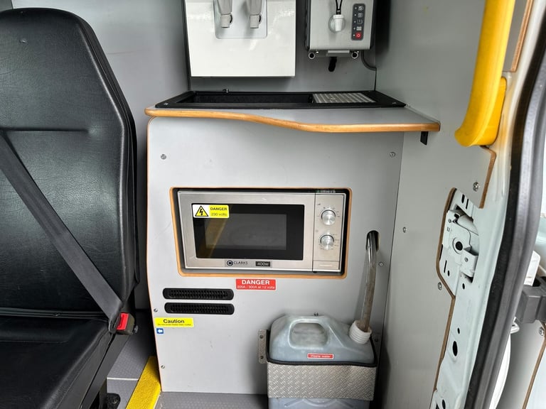 72 Reg, Ford Transit L3H2 FWD, Welfare, Kitchen, Toilet Van, Night Heater 