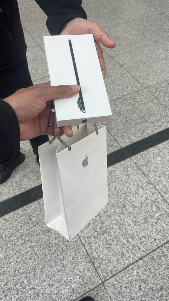 Iphone Air 512 Gb Space black box pack