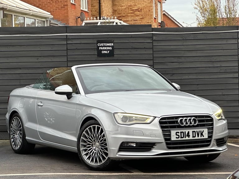 2014 Audi A3 Cabriolet 1.4 TFSI CoD Sport Euro 6 (s/s) 2dr CONVERTIBLE Petrol Manual