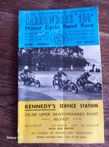 1960 CARROWDORE 100 PROGRAMME OF EVENTS....