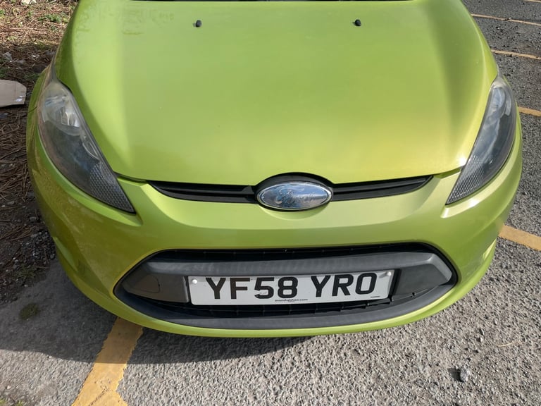 FORD FIESTA 1.2 STYLE 58 REG GREEN 3 DOOR 12 MONTHS MOT LOW INSURANCE 48+MPG
