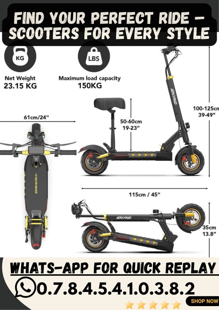 image for High-Performance Electric Scooters | Speed, Power & Smart Design