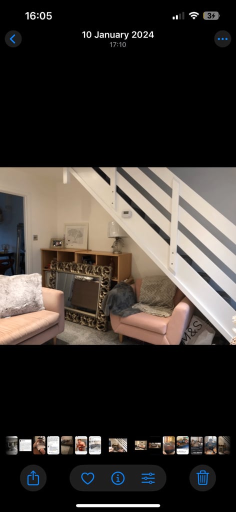 Pink Velvet Accent Chair 