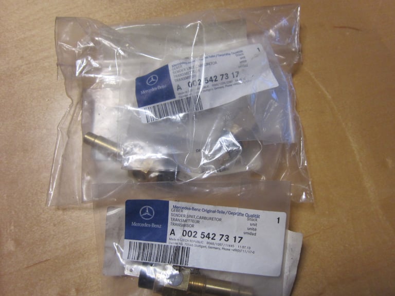 Mercedes Temperature Sensor Part Number A 002 542 73 17