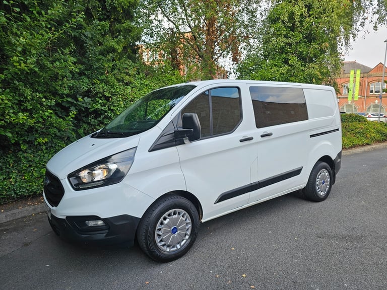 2018 68 FORD TRANSIT CUSTOM 2.0 TDCI 320 ECOBLUE DCIV EURO6 CREW VAN EX POLICE 