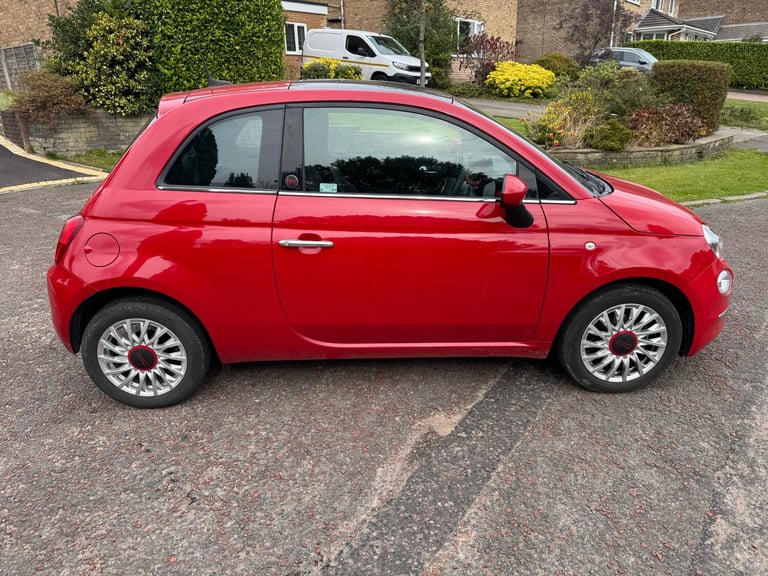 2022 Fiat 500 1.0 Mild Hybrid Red 3dr HATCHBACK Petrol Manual