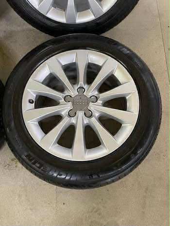 Genuine 17” Audi A6 Alloy Wheels and Tyres 