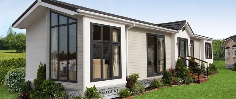 Stately Albion Wentwood Single Unit in Cambs Norfolk Border  - Lodge / Caravan 