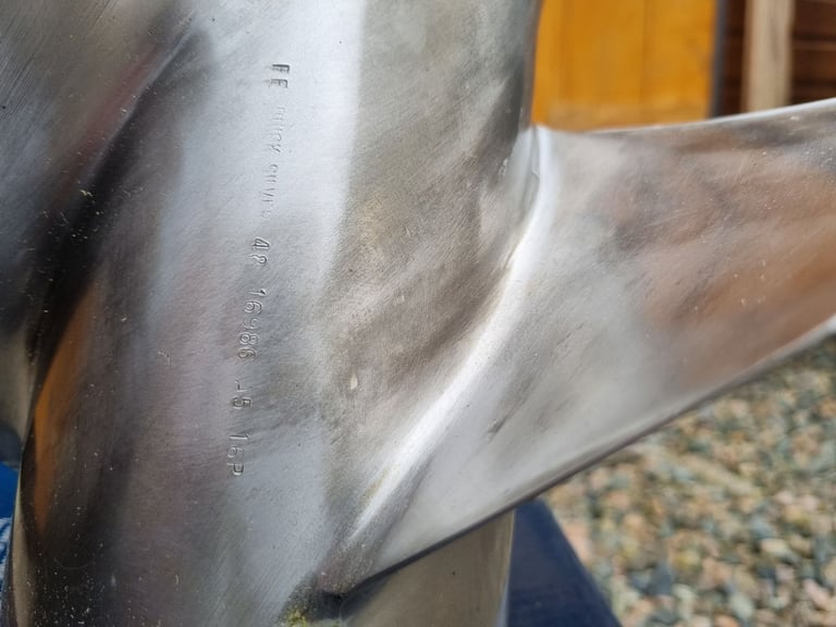 Honda outboard prop