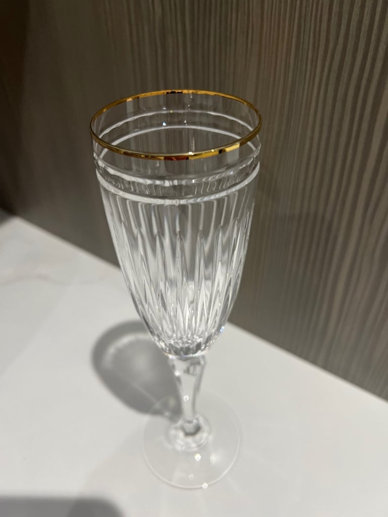 Waterford  Marquis Crystal Champagne Glasses X  6 