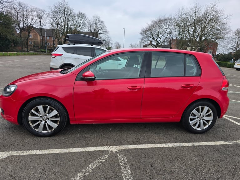 62 GOLF 1.6 TDI MATCH DIESEL 5 DOOR HATCHBACK RED
