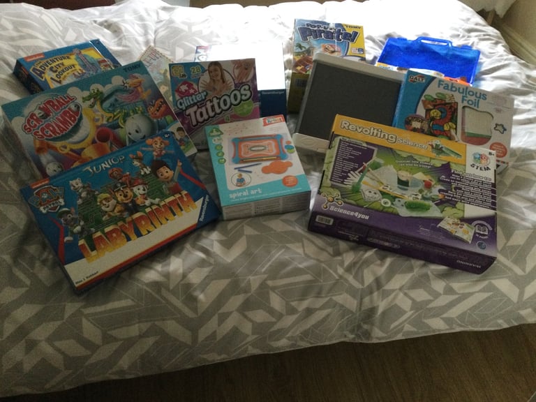Box games, creative hobbies, creative building and drawing sets. For all ages 2 uowards