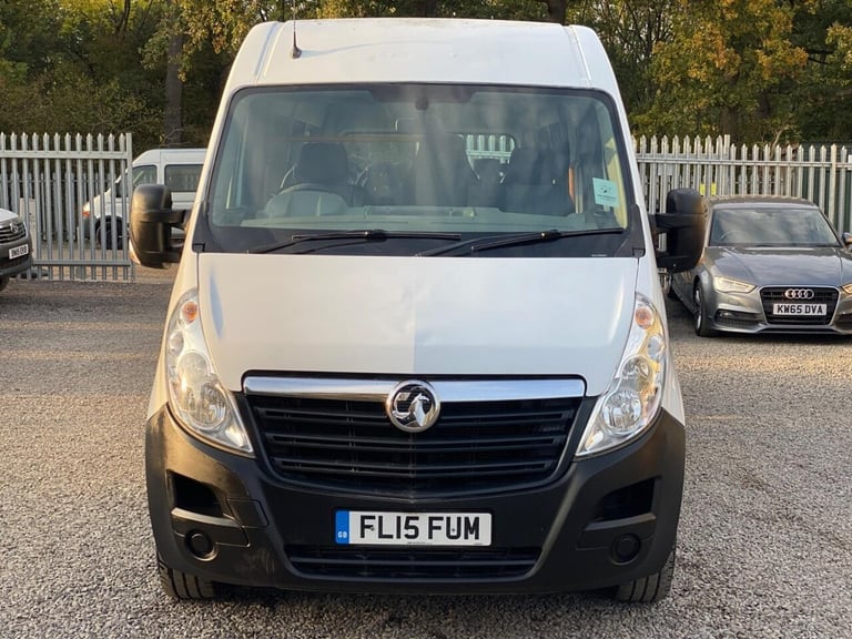 2015 Vauxhall Movano MINI BUS CDTi 3500 FWD L3 H2 Euro 5 5dr PANEL VAN Diesel Manual