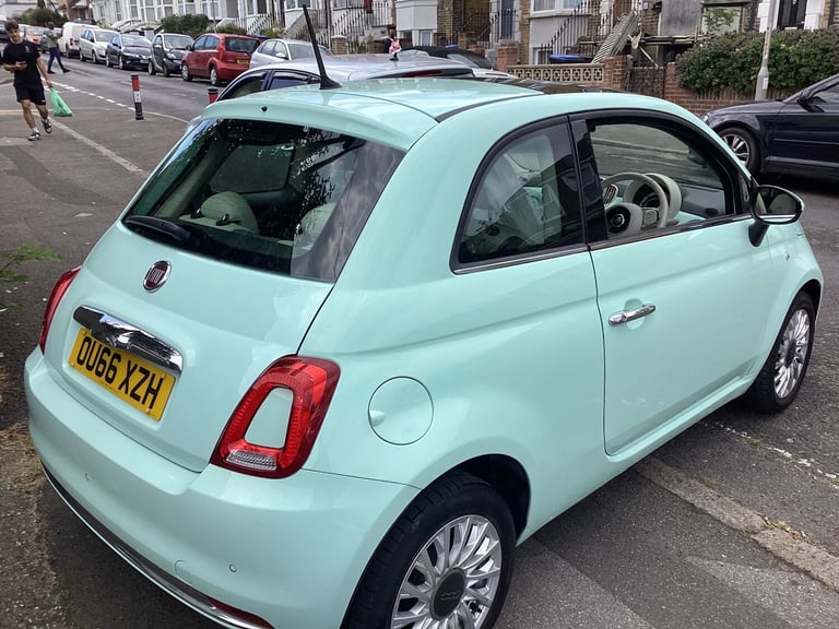 2016 Fiat 500 1.2 Lounge 3dr HATCHBACK Petrol Manual