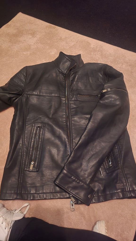 image for Firetrap faux leather jacket