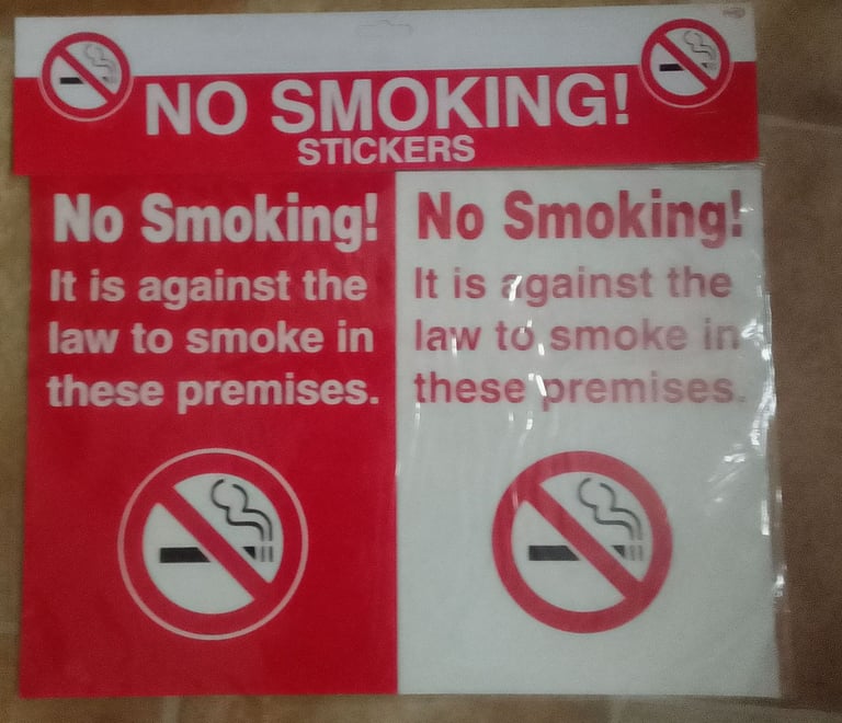 image for 5 No Smoking Notices