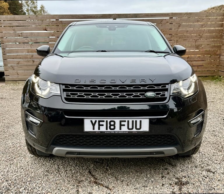 2018 18 LAND ROVER DISCOVERY SPORT 2.0 TD4 HSE BLACK SUV 5DR DIESEL AUTO 4WD EUR