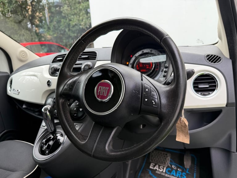 2015 Fiat 500 0.9 TwinAir Lounge 2dr Dualogic CONVERTIBLE PETROL Automatic
